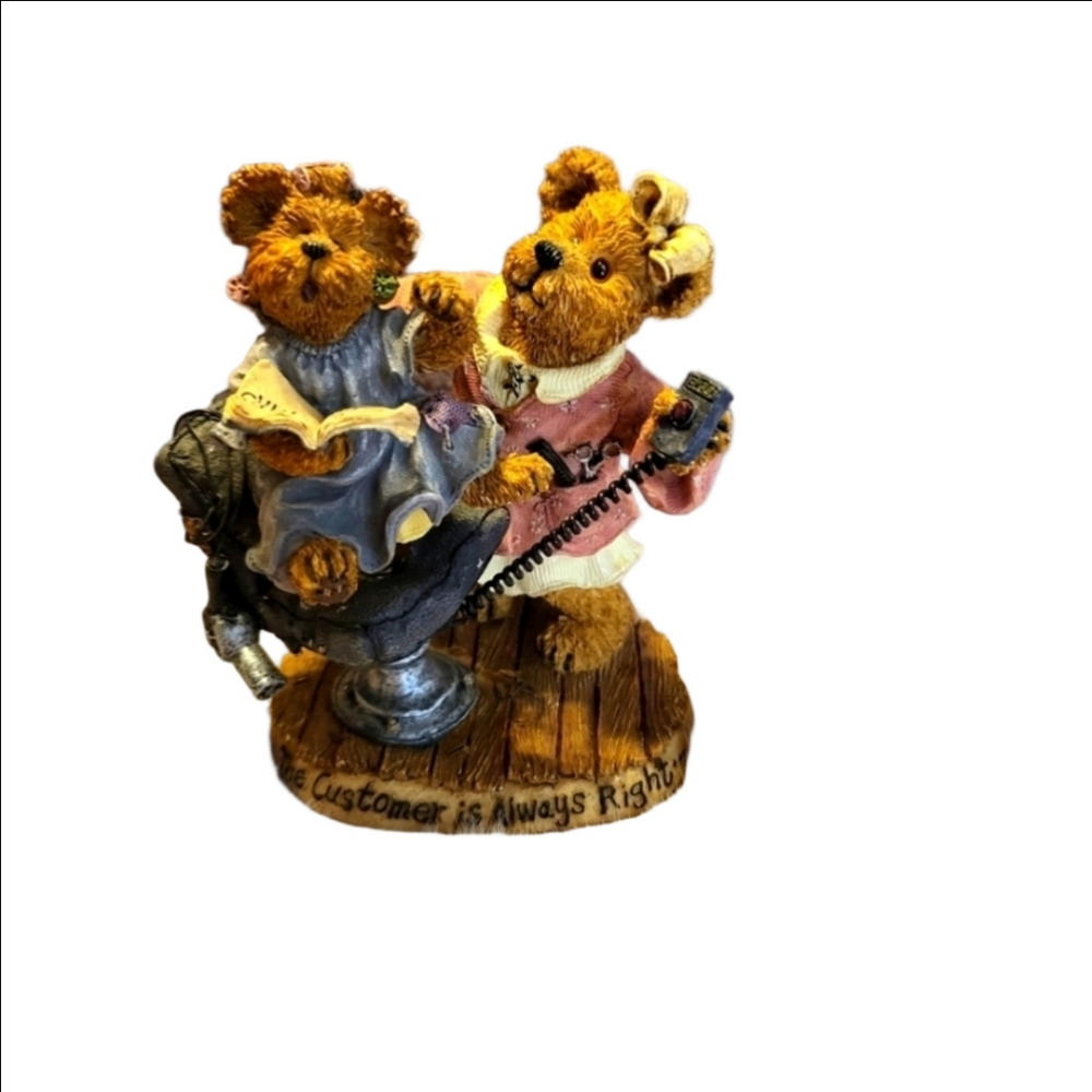 Vintage Boyds Bears Friends Bearstone Collection Figurine